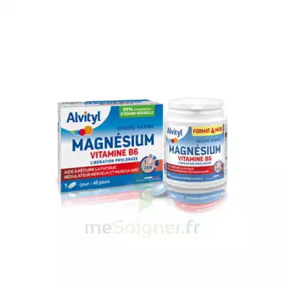 Alvityl Magnésium Vitamine B6 Libération Prolongée Comprimés Lp B/45 à Haguenau